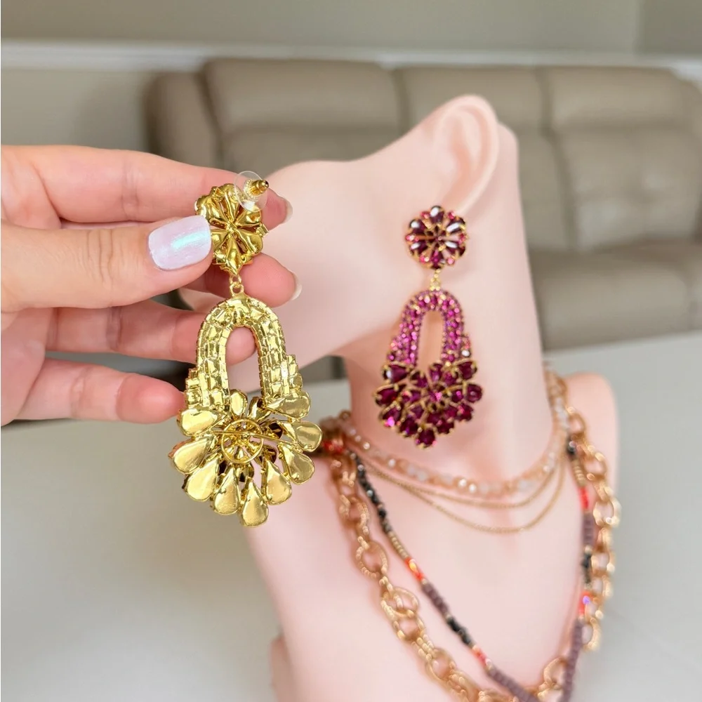 Anthropologie bold pink